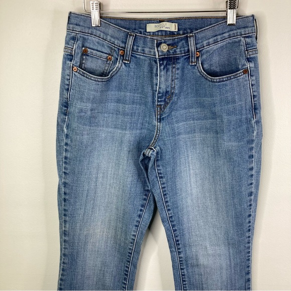 Levi's 515 Boot Cut Jeans Women's Size 6 Long Mid Rise - Picture 13 of 13